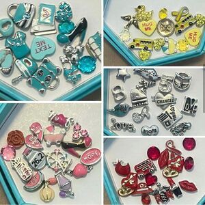 Lot of 75 Assorted Origami Owl Charms - FREE SHIPPING